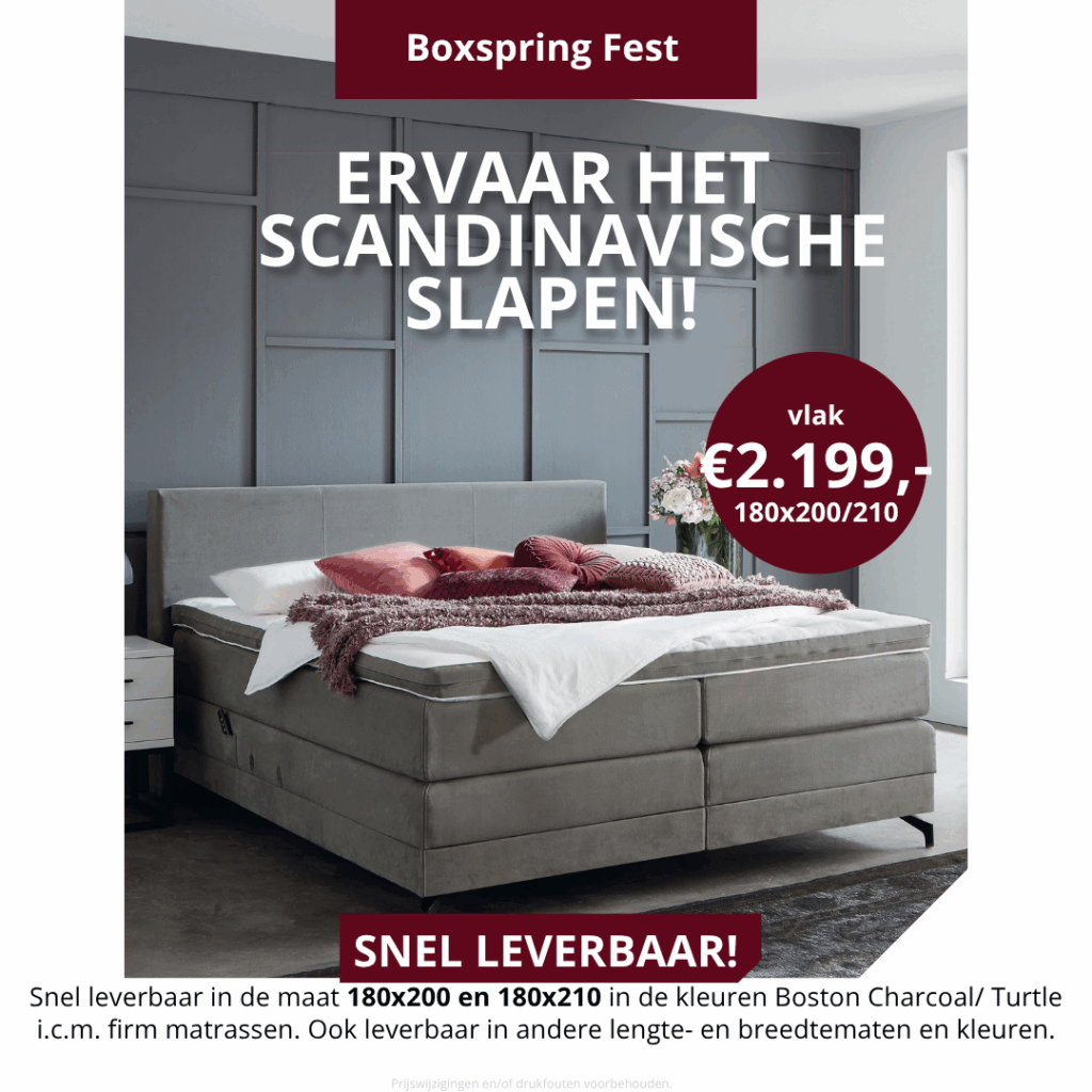 Boxspring Vlak Fest