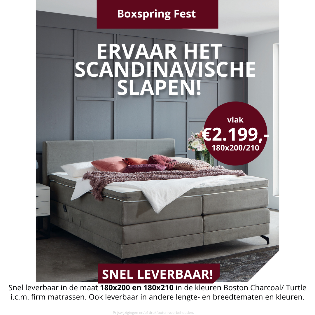 Boxspring Vlak Fest