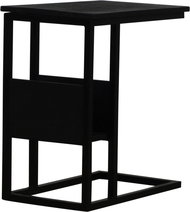 Bijzettafel 2 zwart